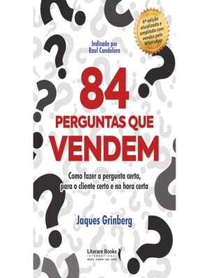 cover image of 84 perguntas que vendem